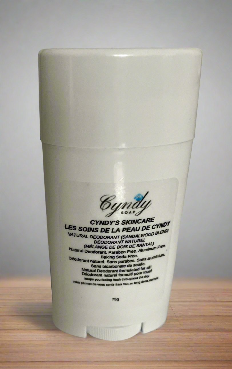 Cyndy's Skincare, Natural Deodorant